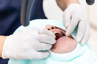 痛みに配慮した治療 イメージ画像